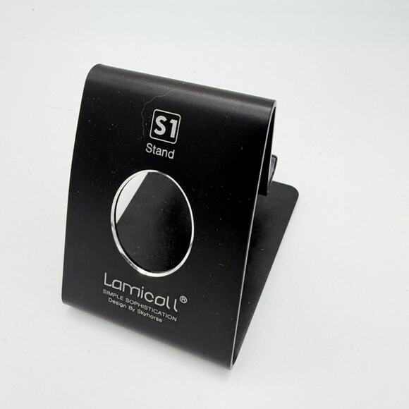 Lamicall S1 Cell Phone Tablet Stand Holder Black Aluminum Used - Picture 3 of 3